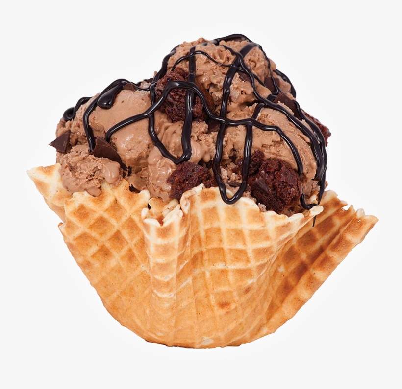 Wafer Ice Cream Transparent Background Png - Waffle Cup Ice Cream, transparent png #970955