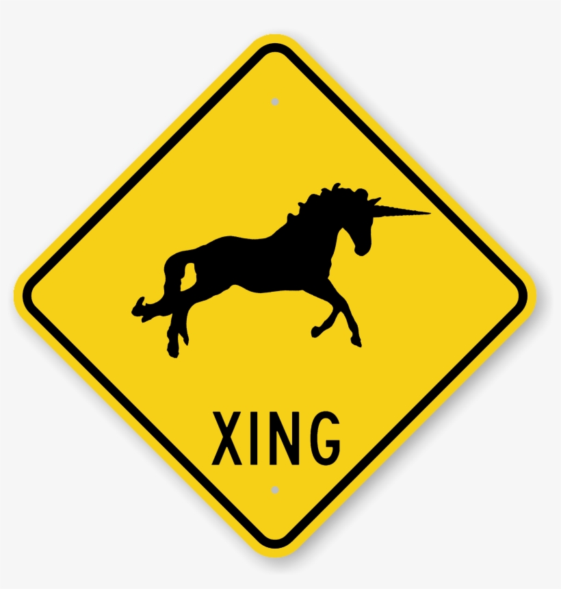 Funny Signs, My Design, Unicorn, Photoshop, Unicorns - Kangaroo Cartoon Sign, transparent png #970981