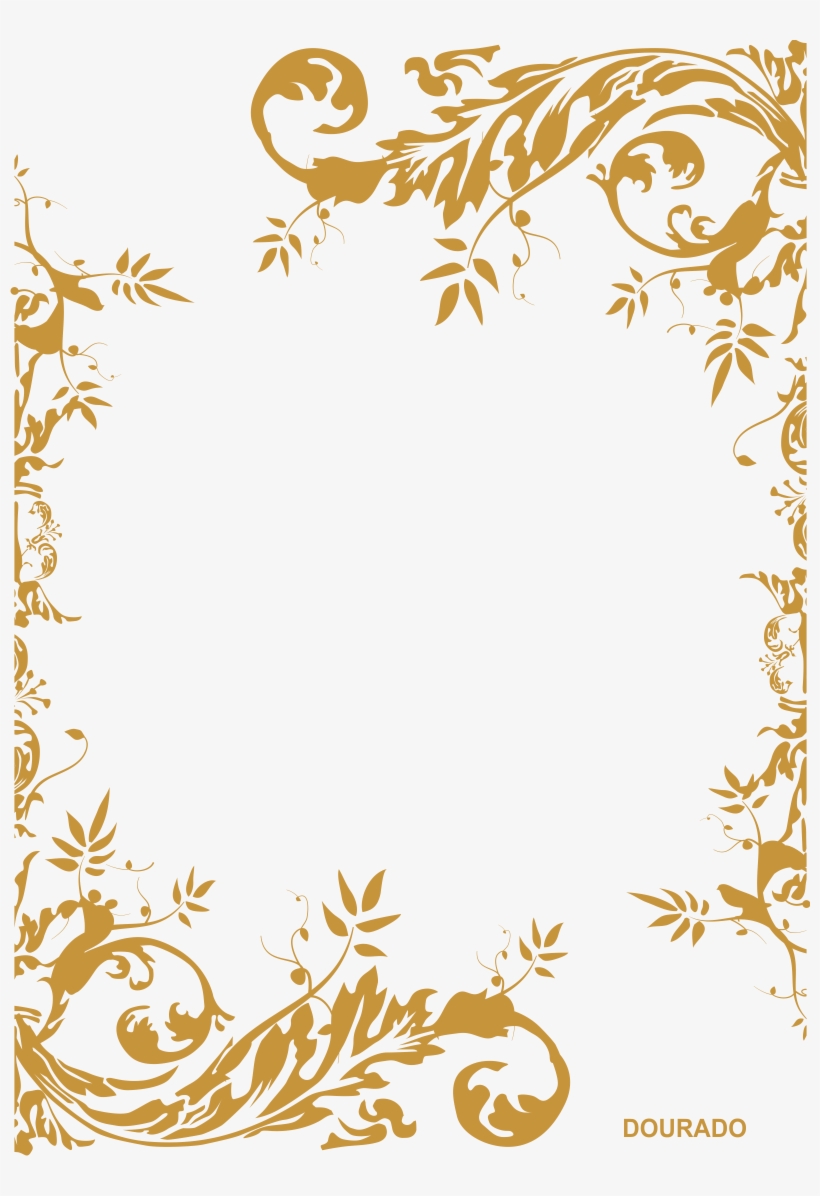 Molduras Arabescos - Pesquisa Google - Molduras Para Convite De Casamento Dourada, transparent png #971086