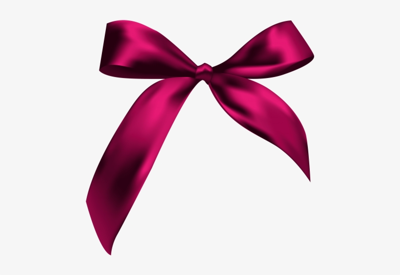 Free Png Beautiful Dark Red Bow Png Images Transparent - Ribbon Bow Transparent Background, transparent png #971254