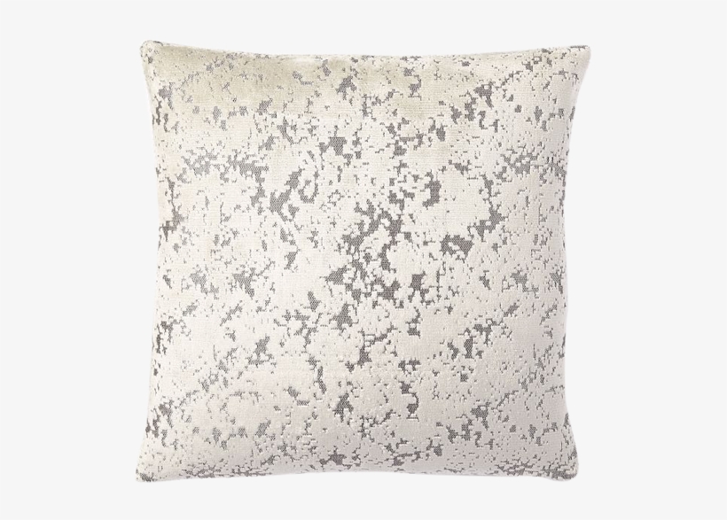 Jacquard Velvet Distressed Pillow Cover, 20"x20", Natural, transparent png #971360