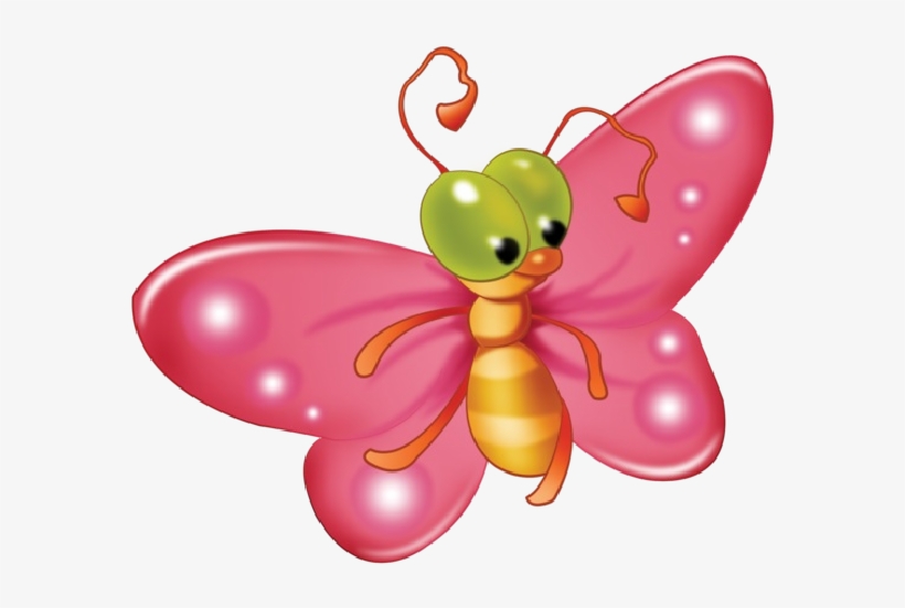 Baby Butterfly Cartoon Clip Art Pictures All - Transparent Background Cartoon  Butterfly Transparent - Free Transparent PNG Download - PNGkey
