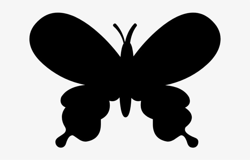 Silhouette Butterfly 001 By Jassy2012 - Butterfly, transparent png #972158
