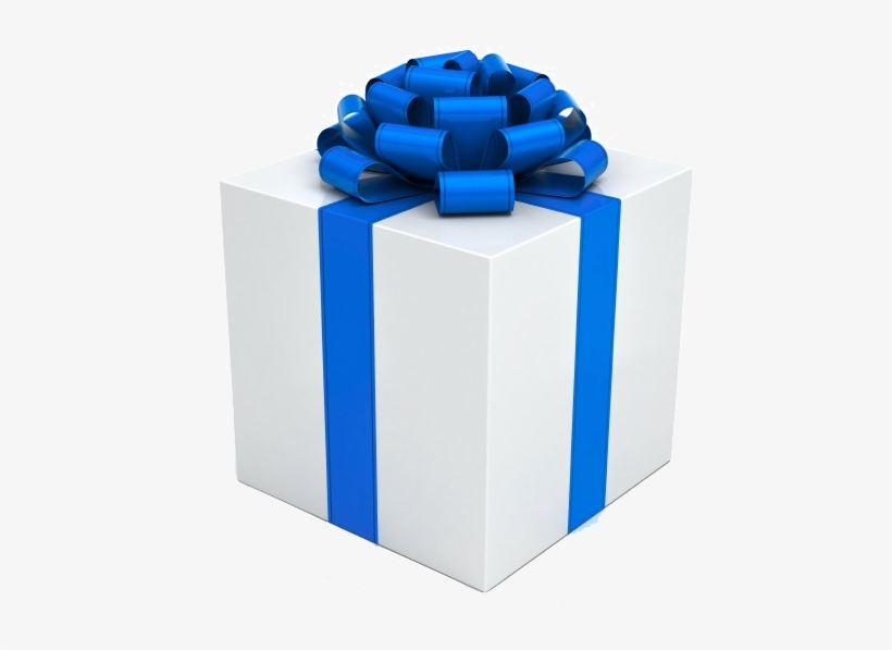 Gift - Blue Gift No Background, transparent png #972703