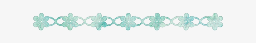 Cheery Lynn Flower Chain Border Craft Die B132 - Lace, transparent png #972903