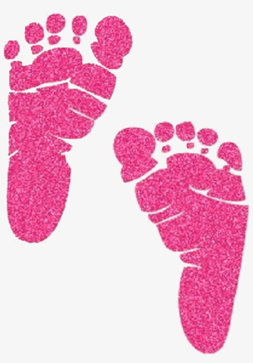 Clipart Free Library Pink Baby Footprints Clipart - Baby Footprints Clipart Free, transparent png #972950