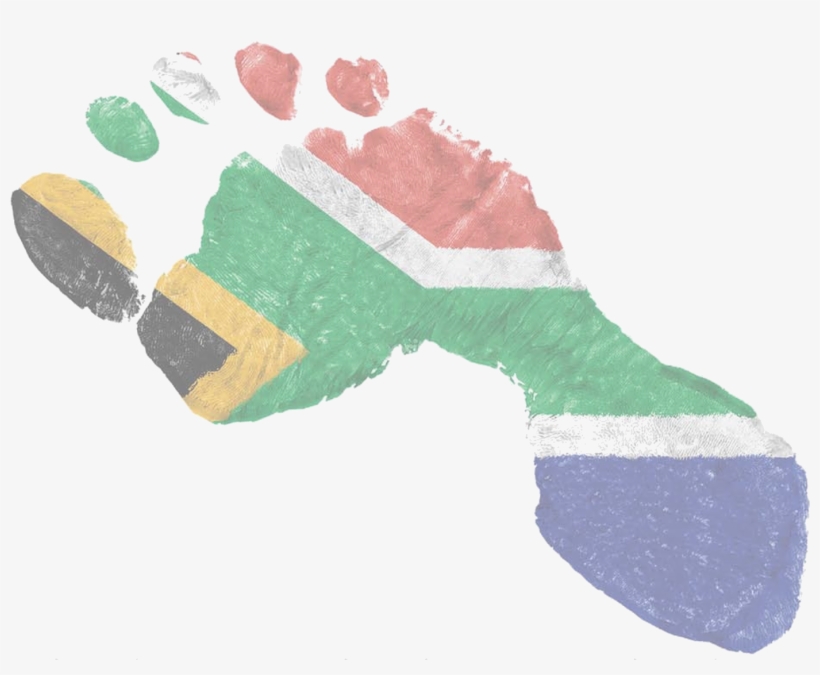 Our Footprint - Cool South African Flags, transparent png #972991