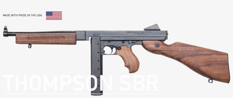 Thompson Sbrs - Auto Ordnance Thompson Sbr, transparent png #973260