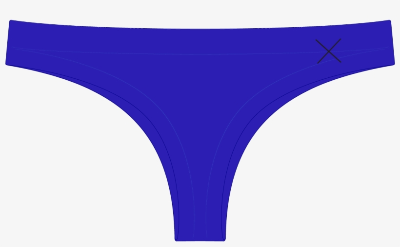 Malibu Blue Seamless Panties - Undergarment, transparent png #973681