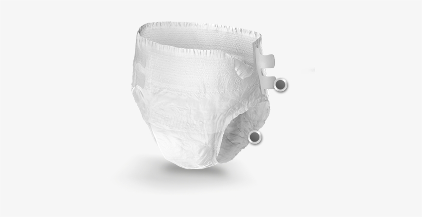 Depend Adjustable Underwear Diaper - Kimberly Clark 35445 Depend Adjustable Max Absorbency, transparent png #973754