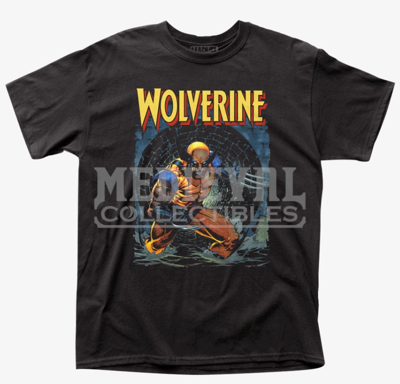 Mens Wolverine Knee Deep T-shirt - Marvel Universe Wolverine Digest [book], transparent png #973856