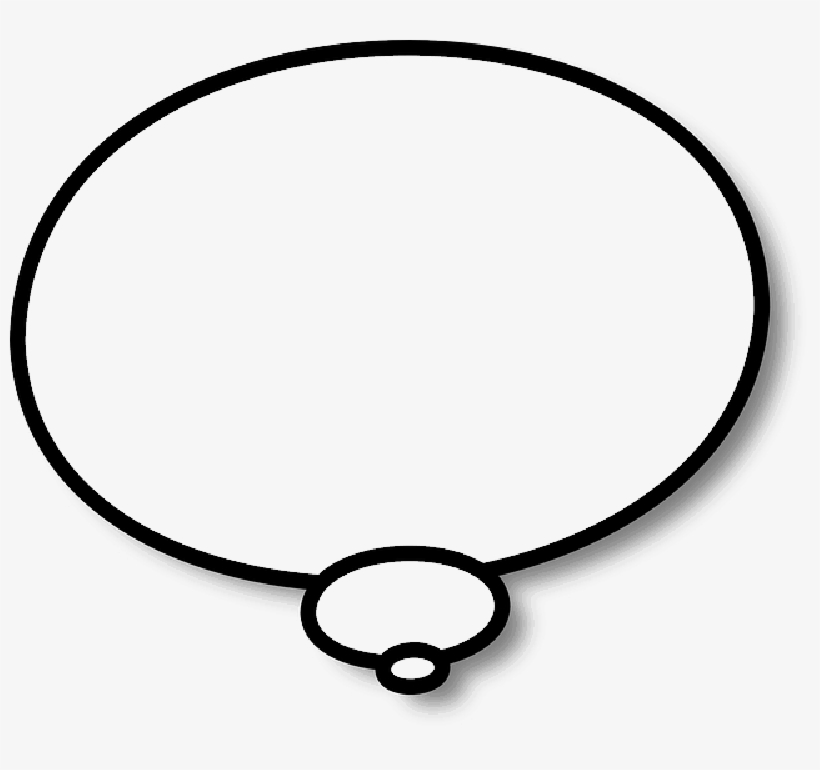 Think, Thinking, Speech Bubble, Speech Balloon, Balloon - Cartoon Thought Bubble Png, transparent png #974988