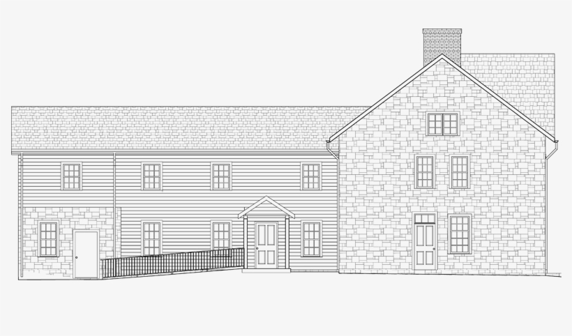 Barnard House Outline-web - Technical Drawing, transparent png #975146