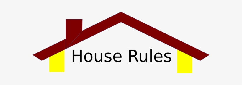 House Roof Clip Art At Clker - House Rules Clipart, transparent png #975175