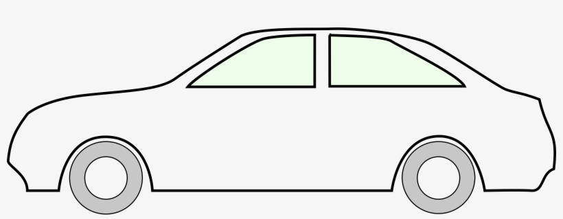 This Free Icons Png Design Of Simple Side Of Car, transparent png #975550
