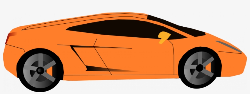 Luxury Sports Car Vector Graphics - Lamborghini Clipart, transparent png #975709