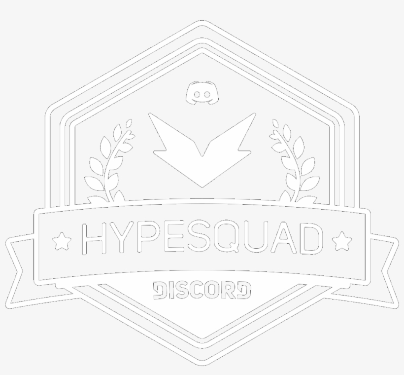 Join The Discord Hypesquad - Line Art, transparent png #976119