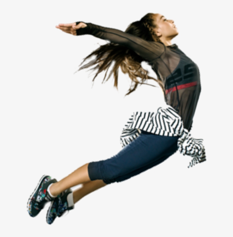 Ftestickers Woman Jump Levitation - Jumping, transparent png #976120
