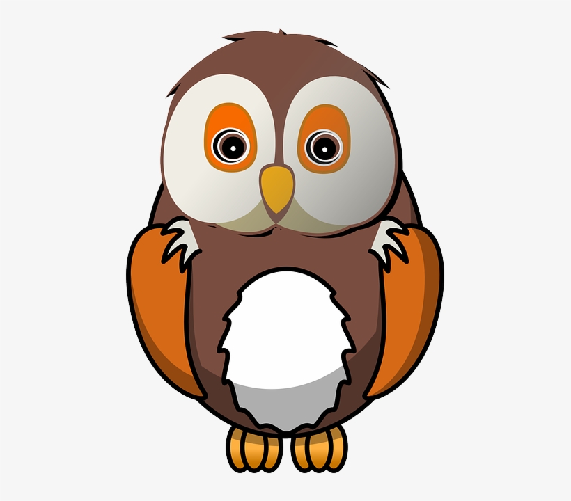 Bird, Owl, Animal, Cute, Nature, Sitting, Waiting - Owl Clipart Png, transparent png #976163