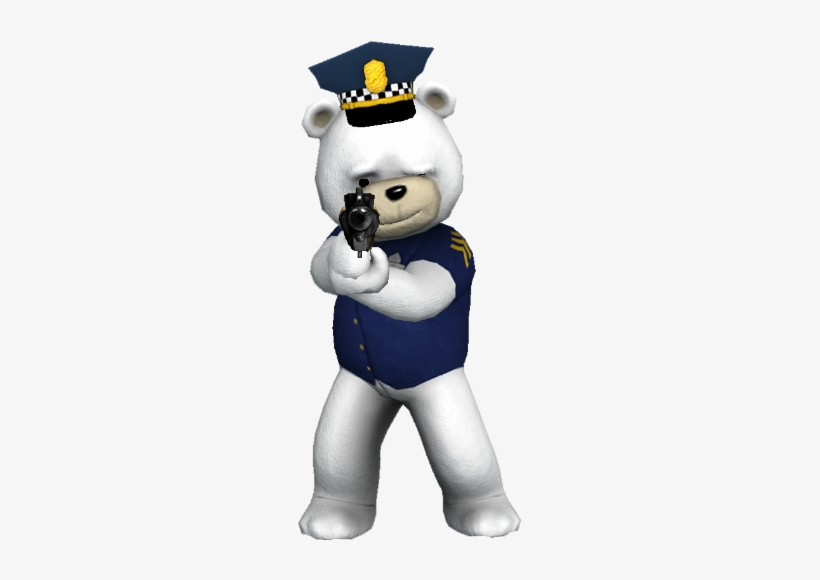 Naughty Bear Cop, transparent png #976204