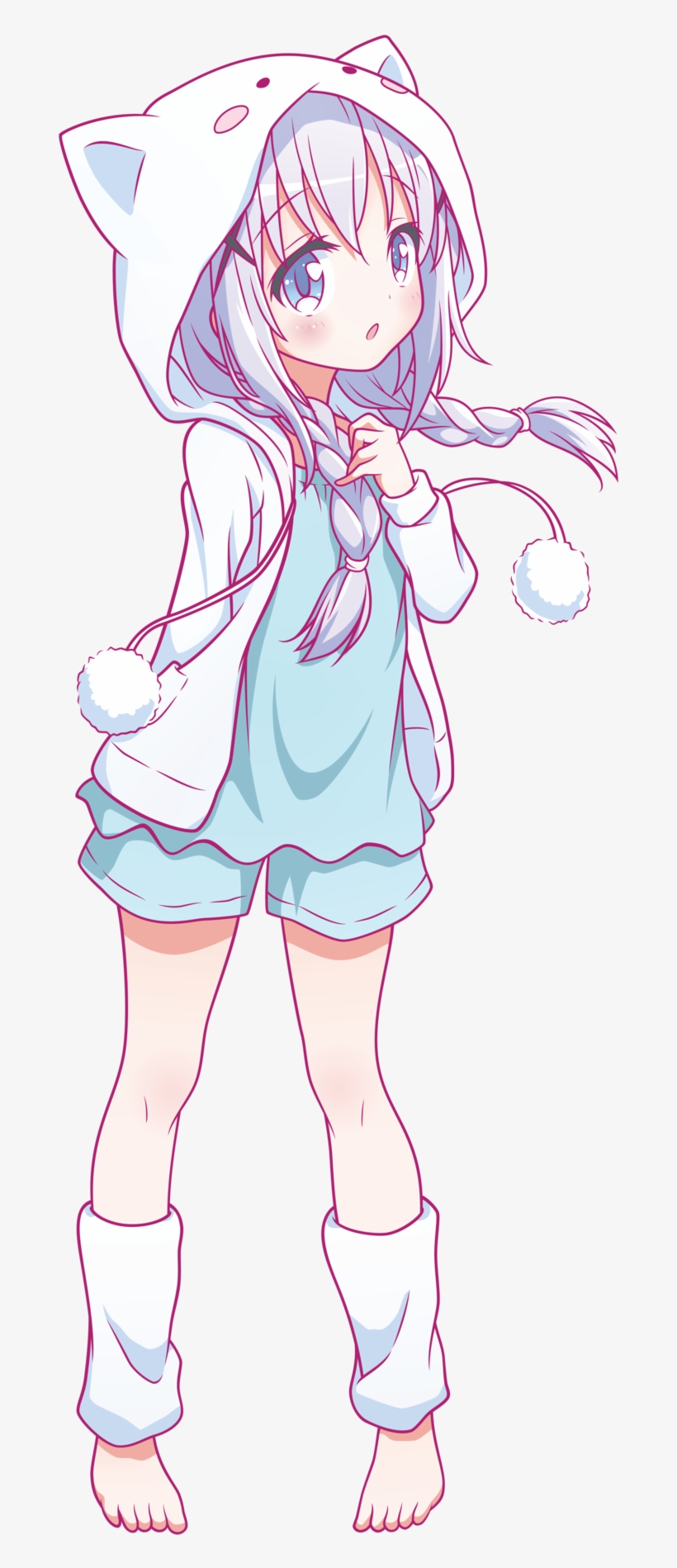 Anime Drawing Catgirl, Anime transparent background PNG clipart