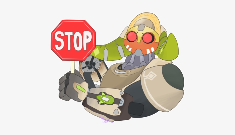 Orisa's Octagon - Orisa Stop Sign, transparent png #976383