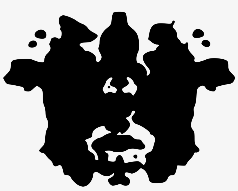 Open - Rorschach Inkblot Test, transparent png #976423