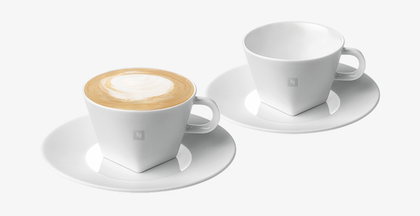 Tazas Cafe Cappuccino Pure Nespresso - Nespresso Pure Cappuccino Cups, transparent png #976501