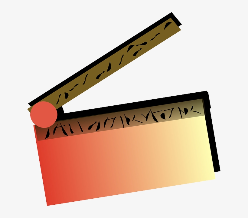 Movie Slate Clipart Png, transparent png #976524