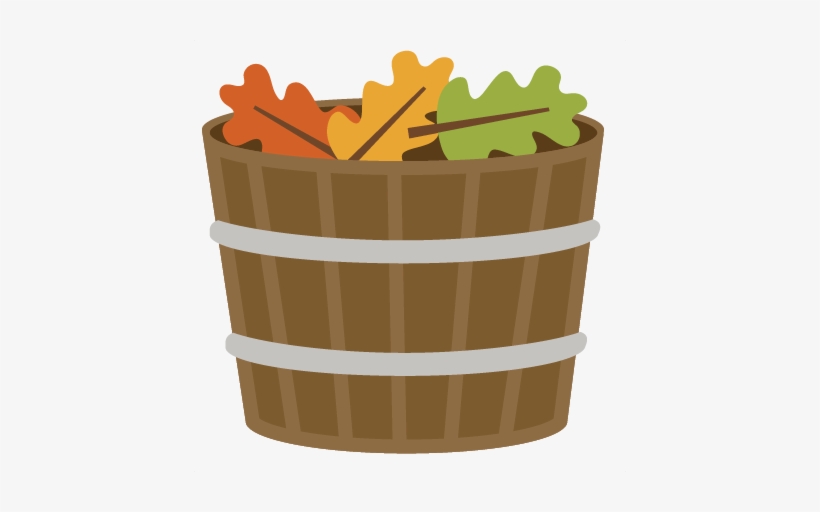 Barrell Of Leaves Svg Cutting Files Barrel Of Leaves - Apple Barrel Clipart, transparent png #976544