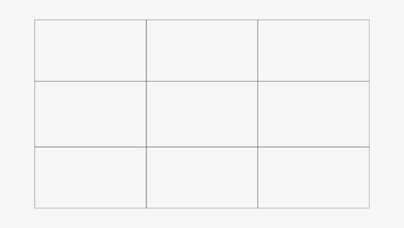 Pin It - Rule Of Thirds Chart, transparent png #976662