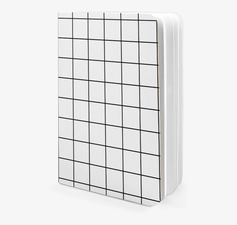 Dailyobjects Grid White A5 Notebook Plain Buy Online - Architecture, transparent png #976684
