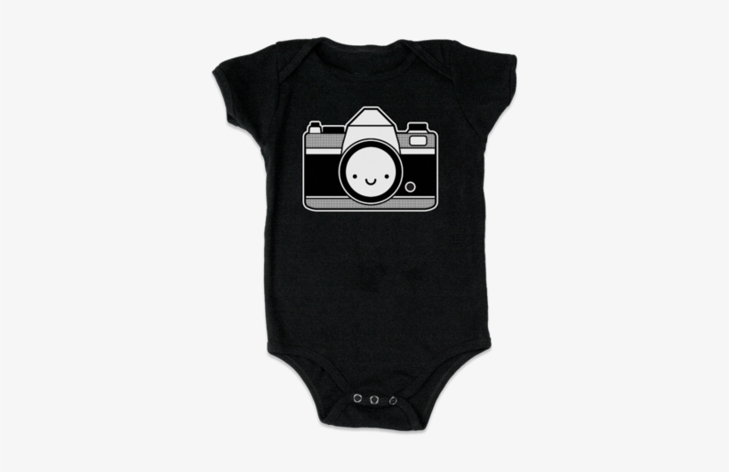 Whistle And Flute Kawaii Camera Bodysuit - Bodysuit, transparent png #976752