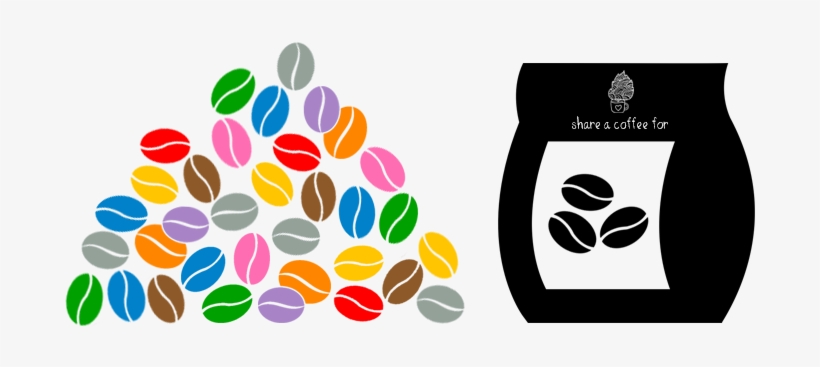 Granos De Cafe De Colores, transparent png #976822