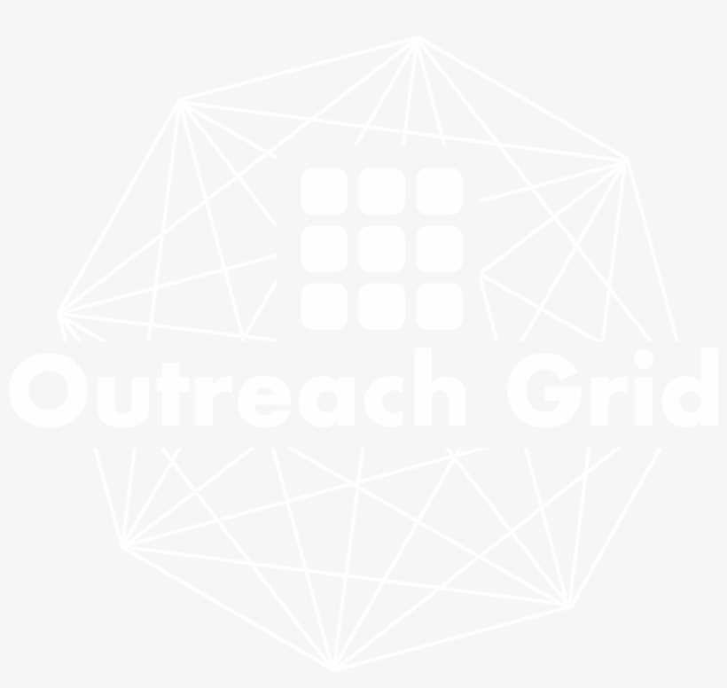 Logo Orb White - Outreach Grid, transparent png #977271