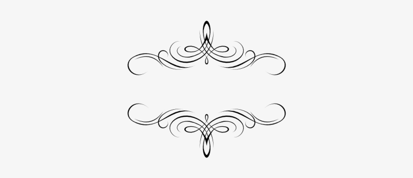 Flourish Wedding Monograms Clipart - Bride And Groom Logo, transparent png #977464