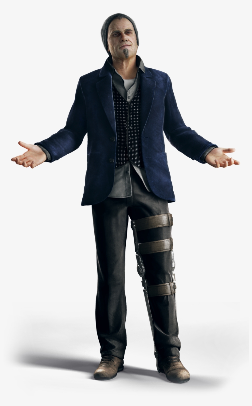 Watch Dogs Damien Brenks - Watch Dogs Villain, transparent png #977609