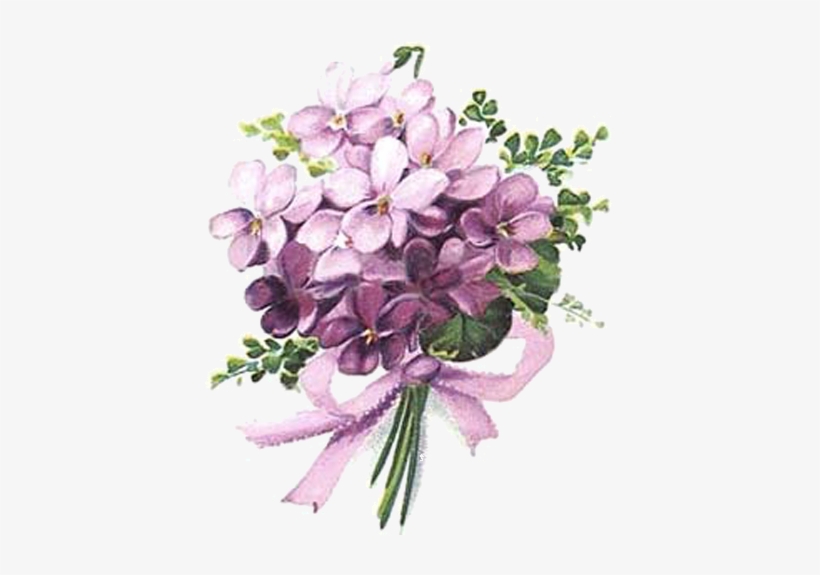 This Is A Really Lovely Vintage Rose This Wonderful - Purple Flower Vintage Png, transparent png #977614