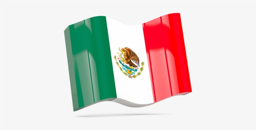 Illustration Of Flag Of Mexico - Mexican Flag 2" Trailer Hitch Receiver Cover Abs Plastic, transparent png #977643