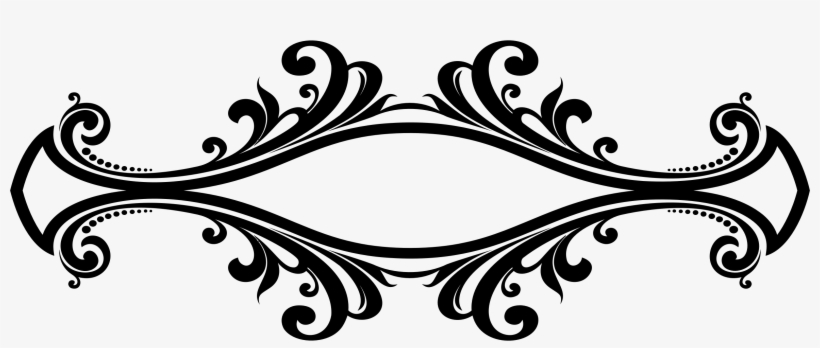 Clip Freeuse Flourish Frame Aggrandized Big Image Png - Decorative Ornamental Border Design, transparent png #977697