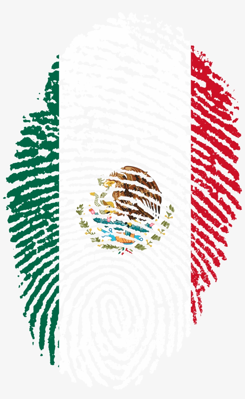 Mexico Flag Fingerprint, transparent png #977855