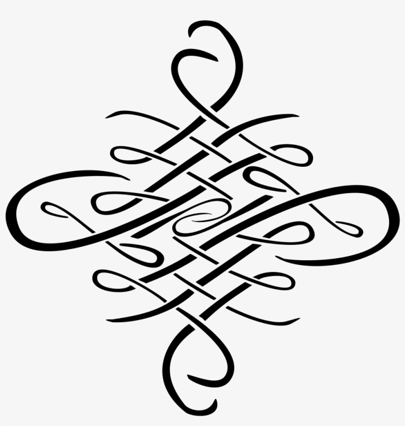 File - Flourish02 - Svg - Document Flourish, transparent png #977911