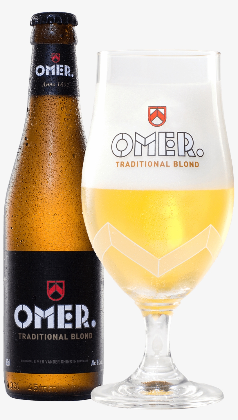 Omer Traditional Blond Cleaned Packshot - Omer Traditional Blond - Brouwerij Bockor Nv, transparent png #977914