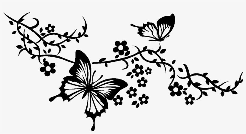 Pink Pvc Butterfly Wall Sticker Art Decal Online Home, transparent png #977984