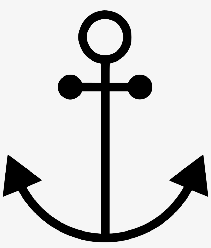 Anchor Icon - 870×980 - Anchor, transparent png #978120