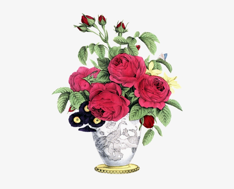 Rose, Vintage, Decoration, Leaf, Floral, Flower, Gift - Peace Best Night Quotes, transparent png #978196