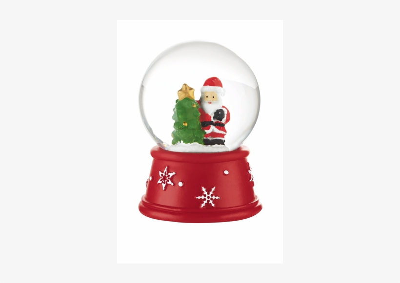 Snow Globe, Santa - Snow Globe, transparent png #978225