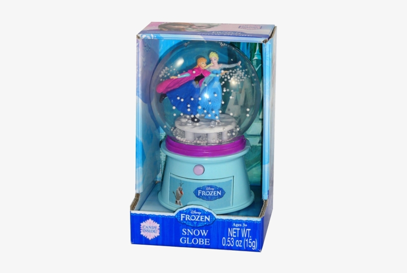 Disney Frozen Snow Globe - Disney Frozen Frozen Snow Globe With Candy, transparent png #978718