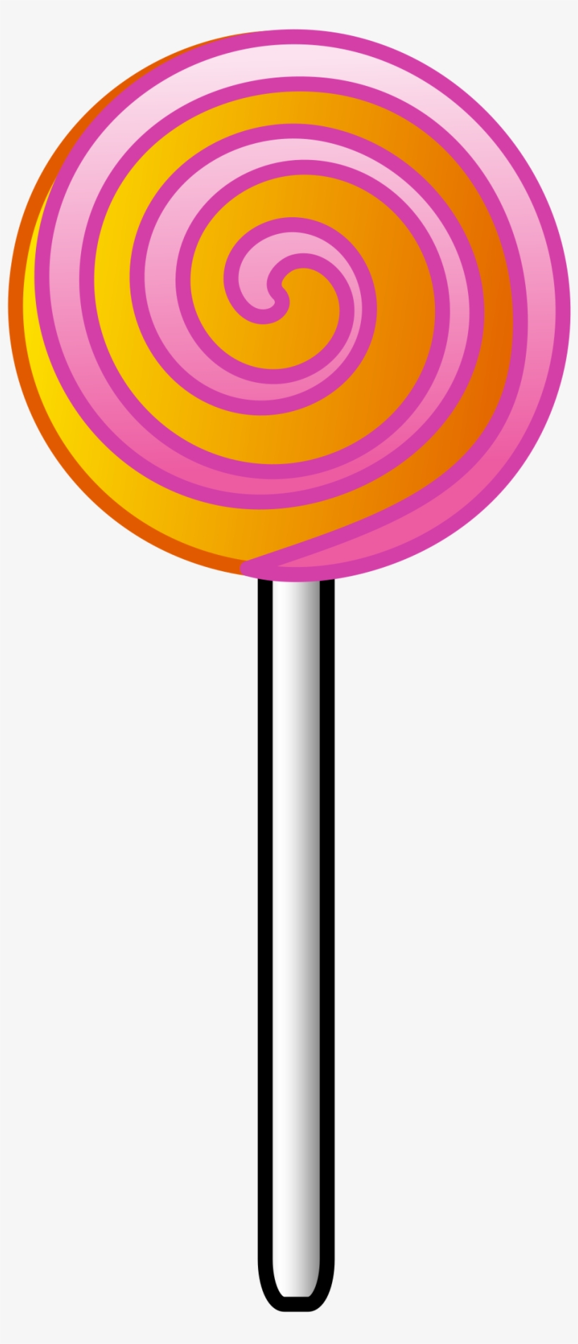This Free Icons Png Design Of Striped Lollipop, transparent png #978937