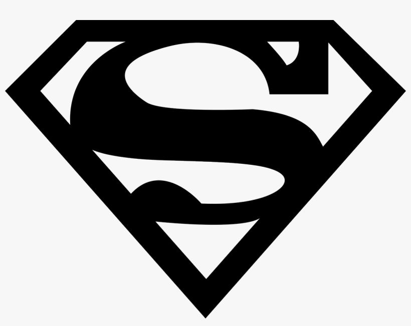 Superhero Silhouette, Silhouette Vinyl, Superwoman - Superman Logo Png, transparent png #979408